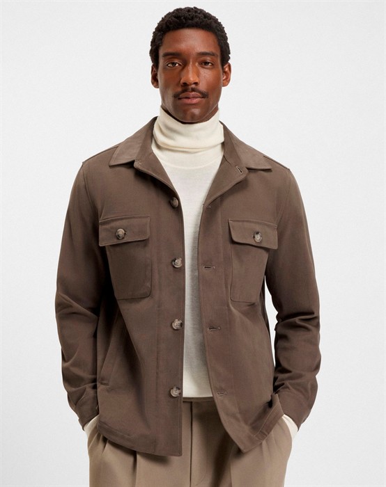 C-Carper-OS-253FJakke - Open Brown